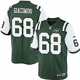 Nike Men & Women & Youth Jets #68 Giacomini Green Team Color Game Jersey,baseball caps,new era cap wholesale,wholesale hats